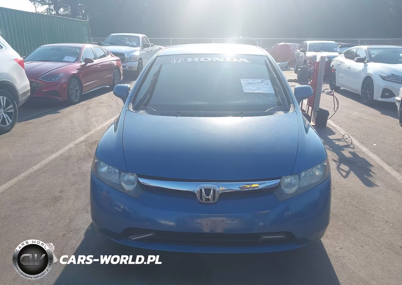 2007 Honda Civic Lx VIN:2HGFA16577H502866 - 13