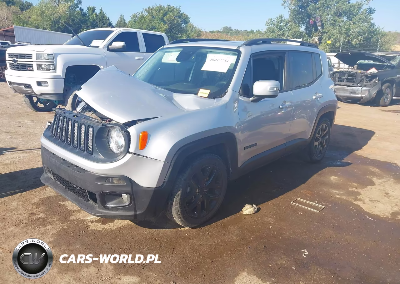 2017 Jeep Renegade Altitude Fwd VIN:ZACCJABB1HPG42389 - 2