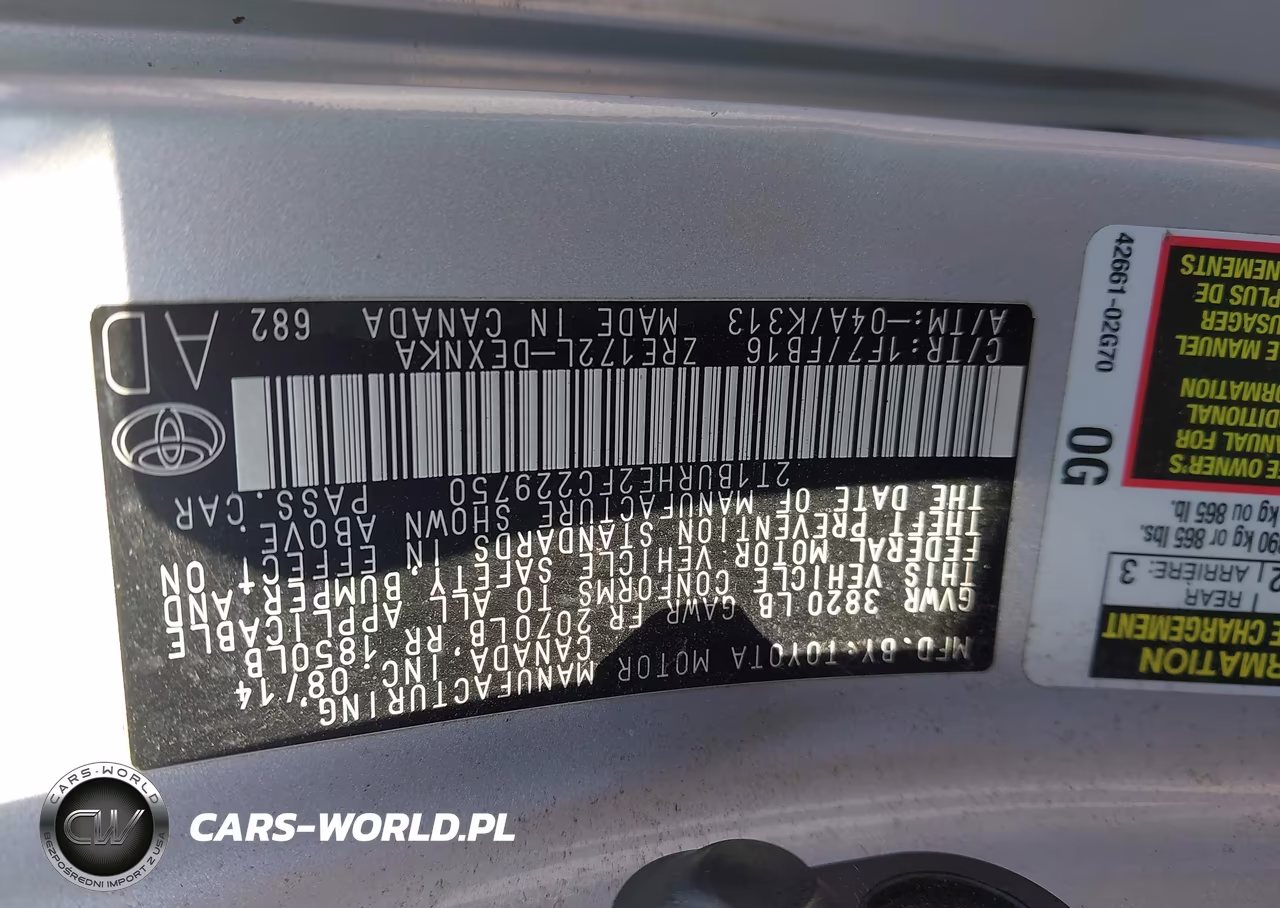 2015 Toyota Corolla Le VIN:2T1BURHE2FC229750 - 9