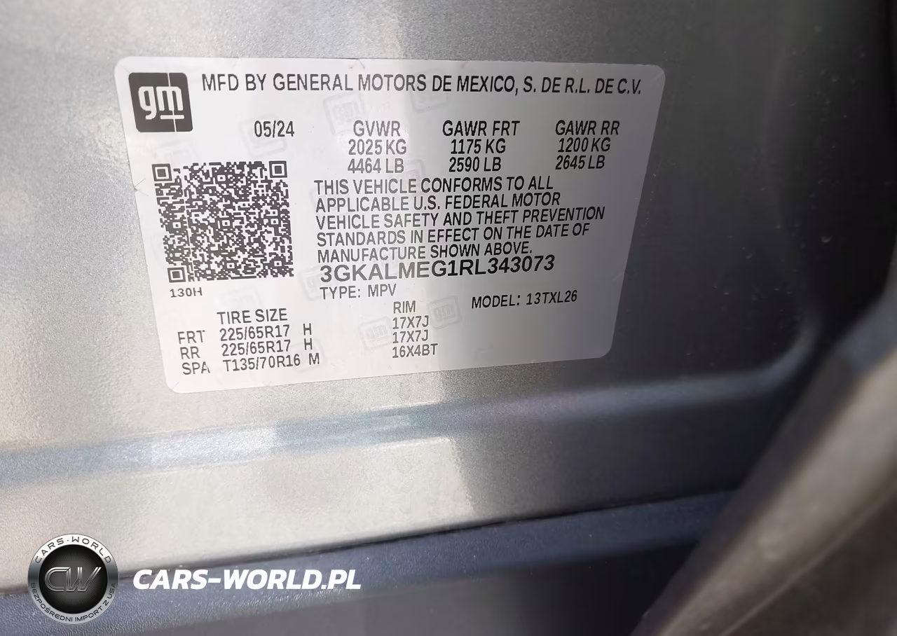 2024 GMC Terrain Fwd Sle VIN:3GKALMEG1RL343073 - 9