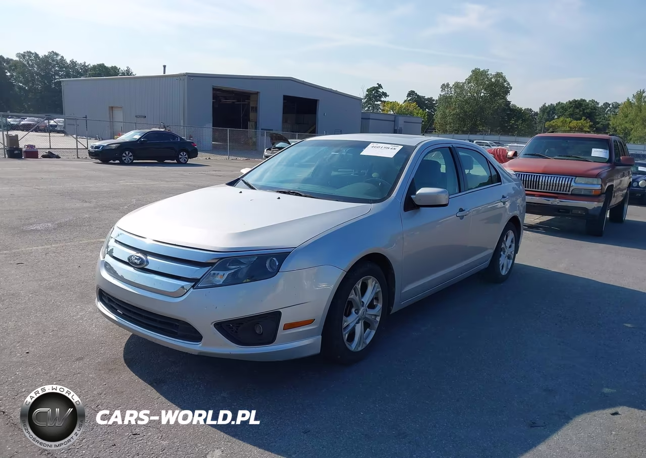 2012 Ford Fusion Se VIN:3FAHP0HA3CR336876 - 2
