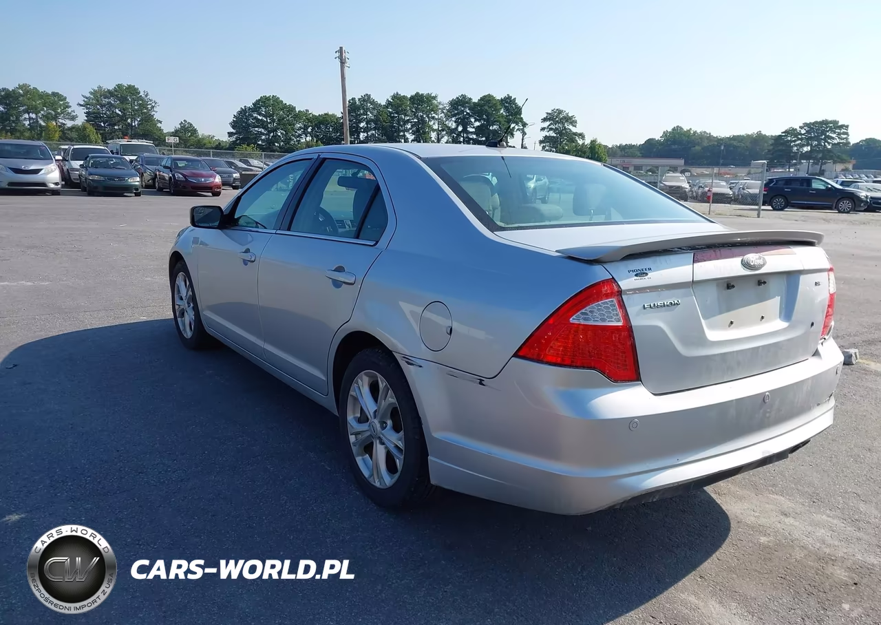 2012 Ford Fusion Se VIN:3FAHP0HA3CR336876 - 3