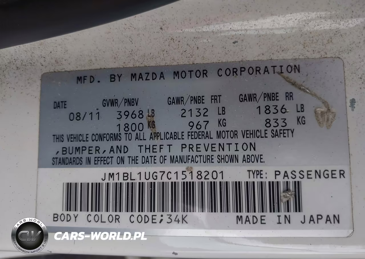 2012 Mazda Mazda3 I Sport VIN:JM1BL1UG7C1518201 - 9