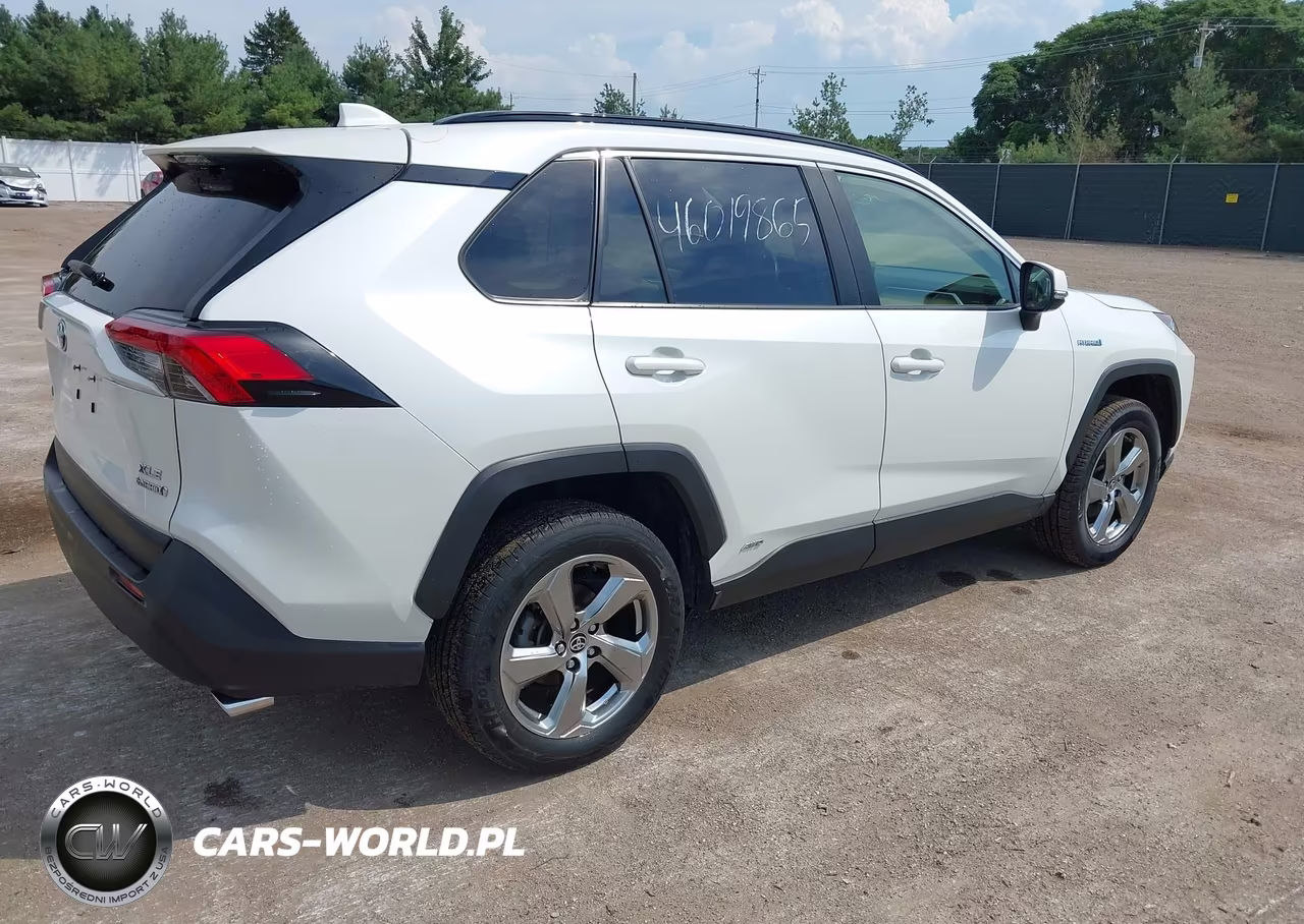 2021 Toyota Rav4 Hybrid Xle Premium VIN:JTMB6RFV9MD013312 - 4
