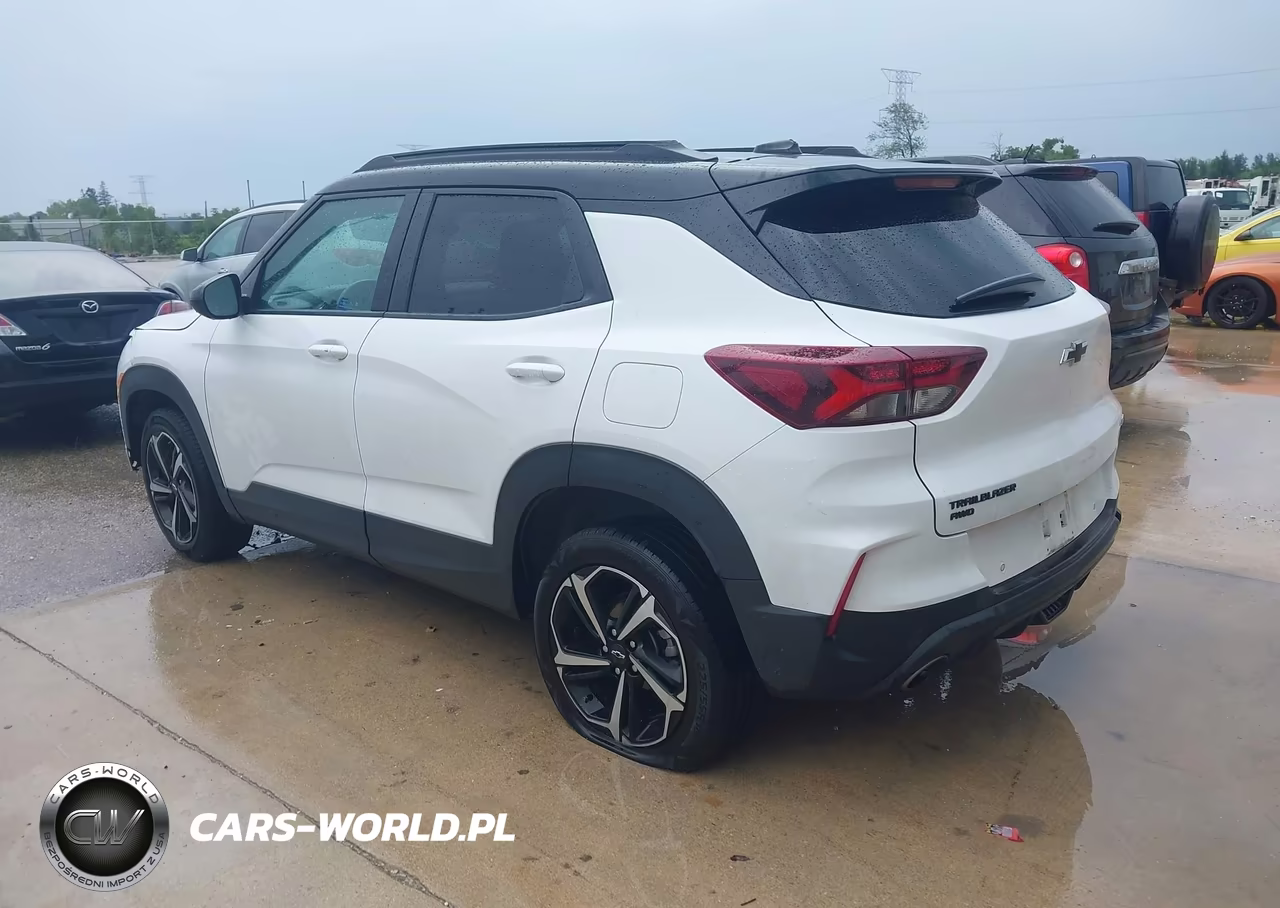2021 Chevrolet Trailblazer Awd Rs VIN:KL79MUSL2MB029811 - 3