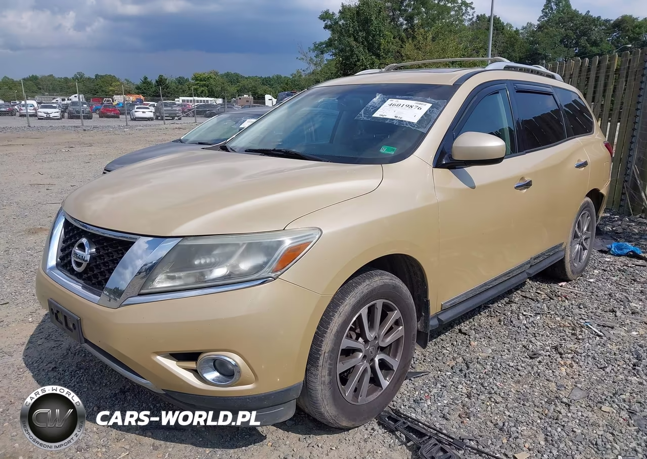 2013 Nissan Pathfinder Sl VIN:5N1AR2MM3DC629898 - 2