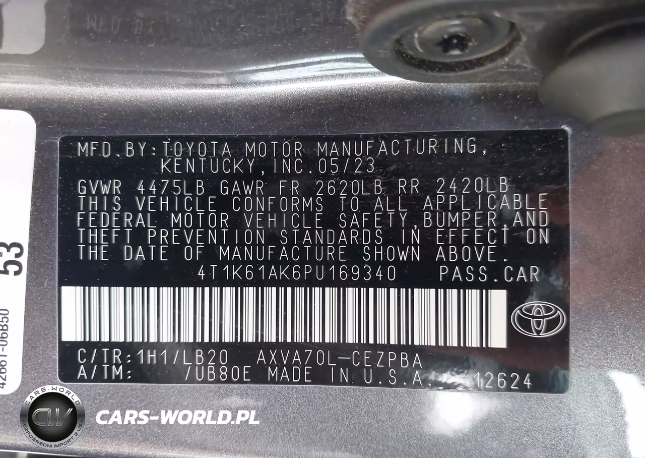 2023 Toyota Camry Xse VIN:4T1K61AK6PU169340 - 9