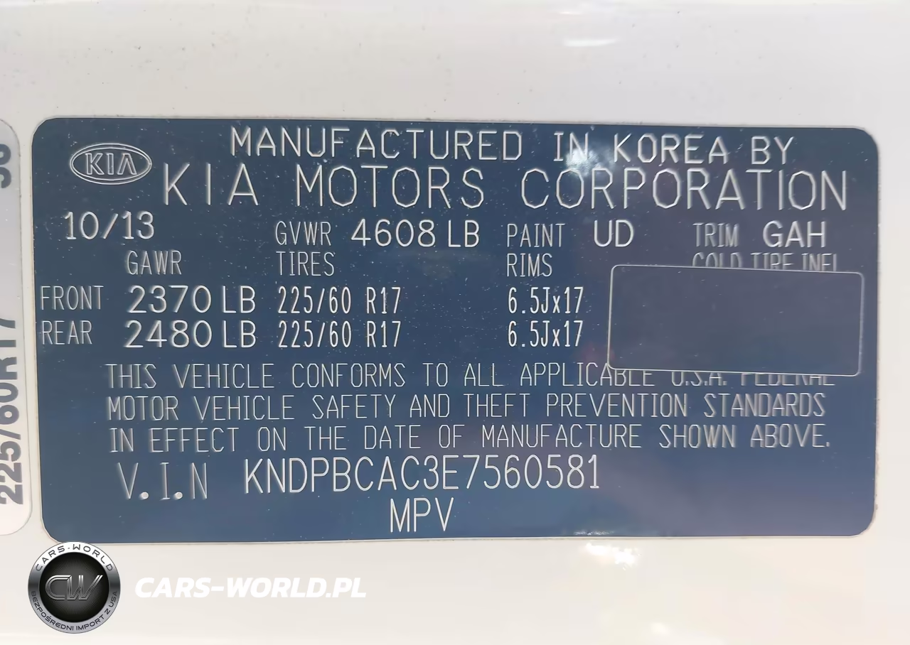 2014 Kia Sportage Lx VIN:KNDPBCAC3E7560581 - 9