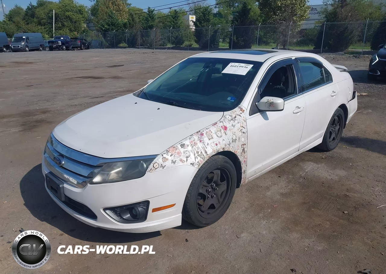 2010 Ford Fusion Se VIN:3FAHP0HAXAR116390 - 2