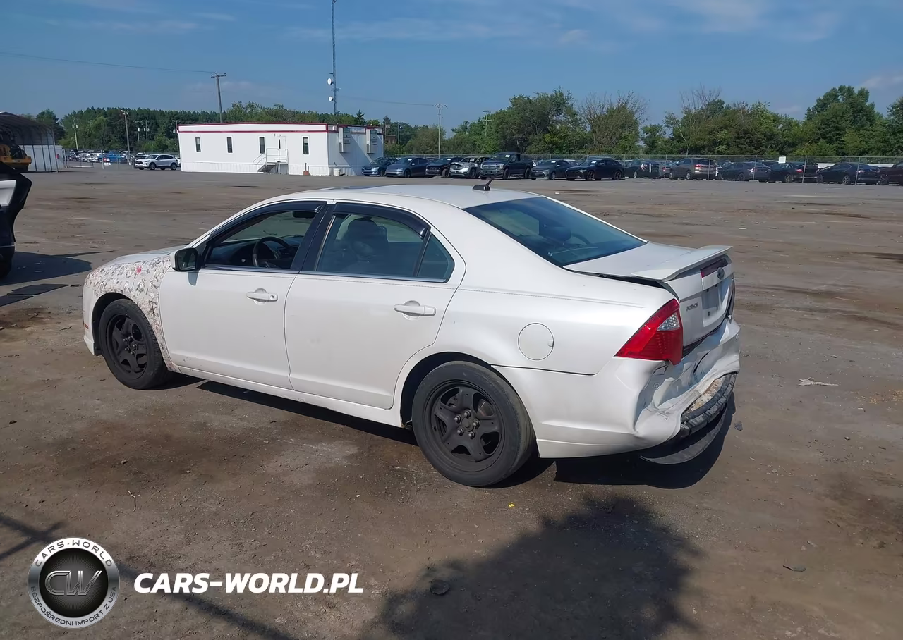 2010 Ford Fusion Se VIN:3FAHP0HAXAR116390 - 3