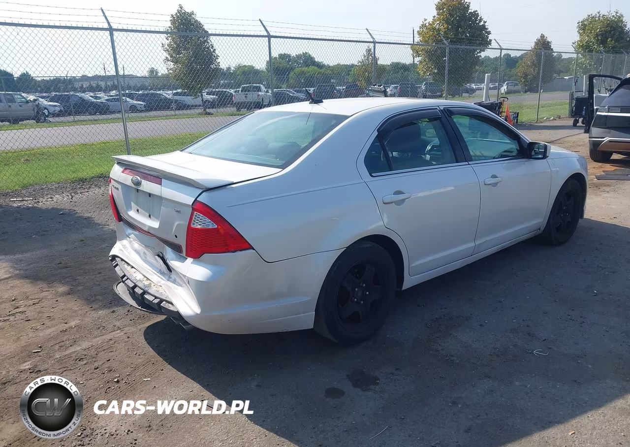 2010 Ford Fusion Se VIN:3FAHP0HAXAR116390 - 4