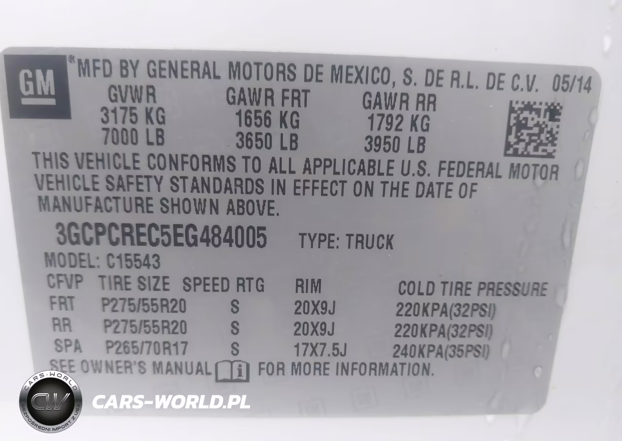 2014 Chevrolet Silverado 1500 Lt VIN:3GCPCREC5EG484005 - 9