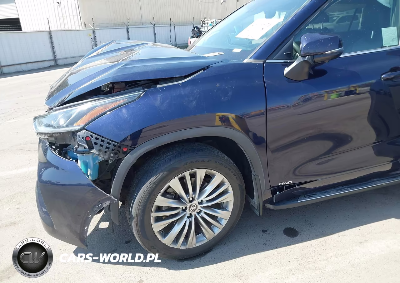 2023 Toyota Highlander Hybrid Platinum VIN:5TDEBRCH1PS122010 - 6