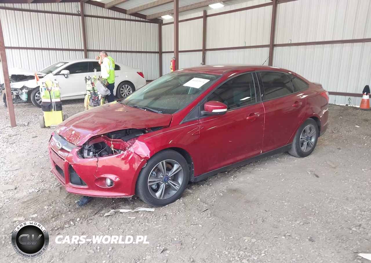2014 Ford Focus Se VIN:1FADP3F23EL204035 - 2