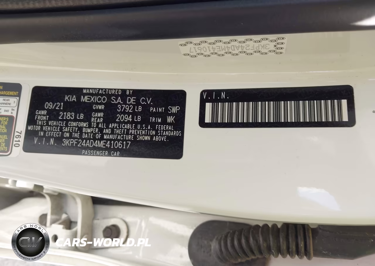 2021 Kia Forte Lxs VIN:3KPF24AD4ME410617 - 9