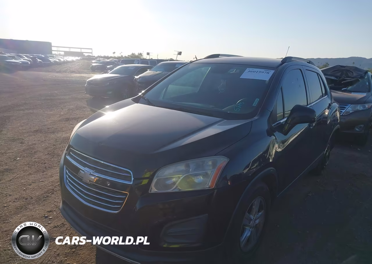 2016 Chevrolet Trax Lt VIN:KL7CJLSBXGB653067 - 2