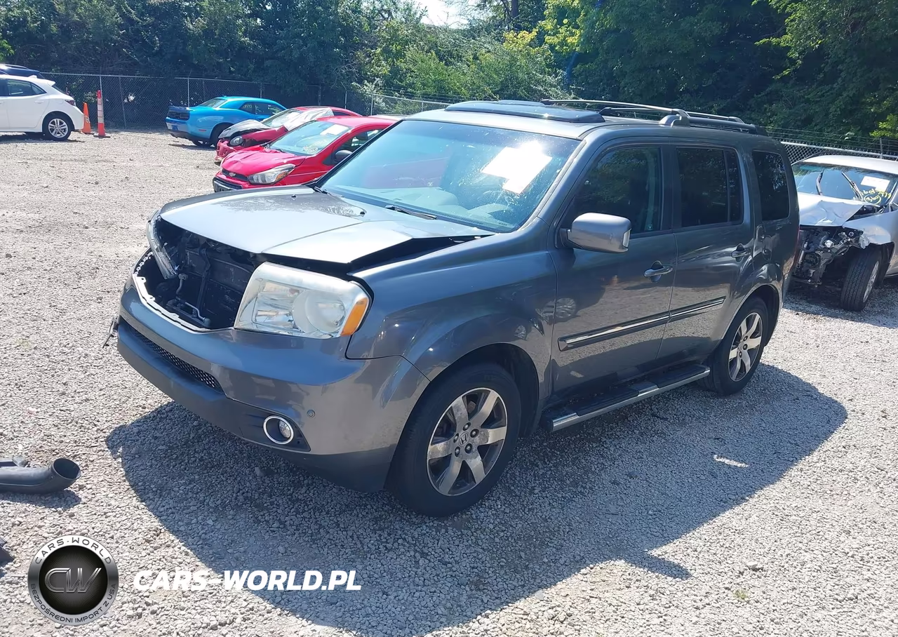 2012 Honda Pilot Touring VIN:5FNYF4H92CB066941 - 2