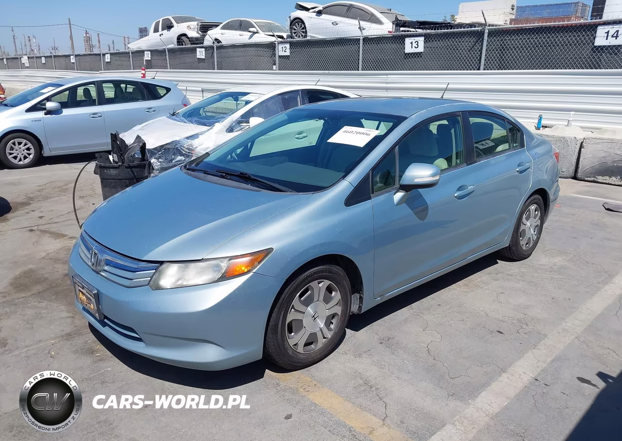 2012 Honda Civic Hybrid VIN:JHMFB4F25CS007716 - 2