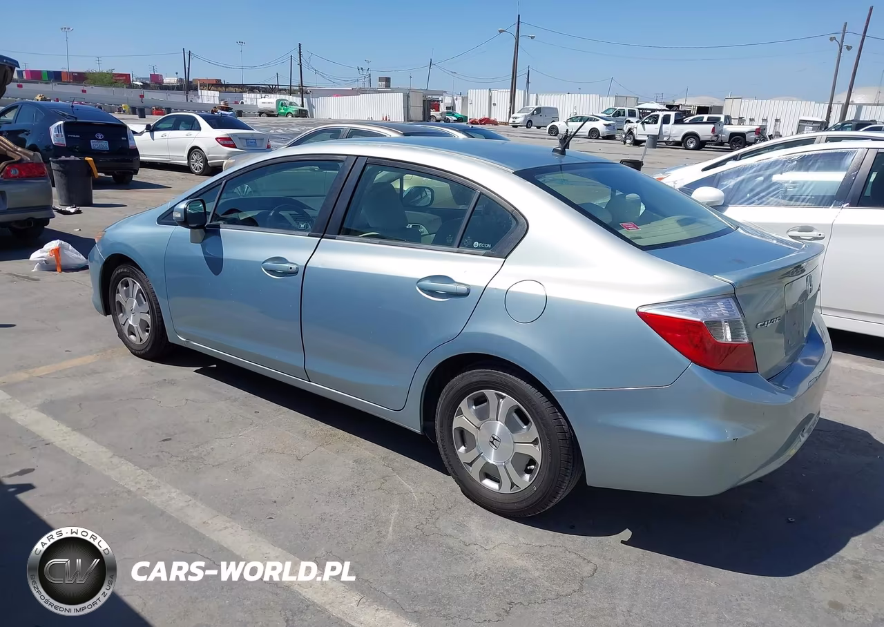 2012 Honda Civic Hybrid VIN:JHMFB4F25CS007716 - 3