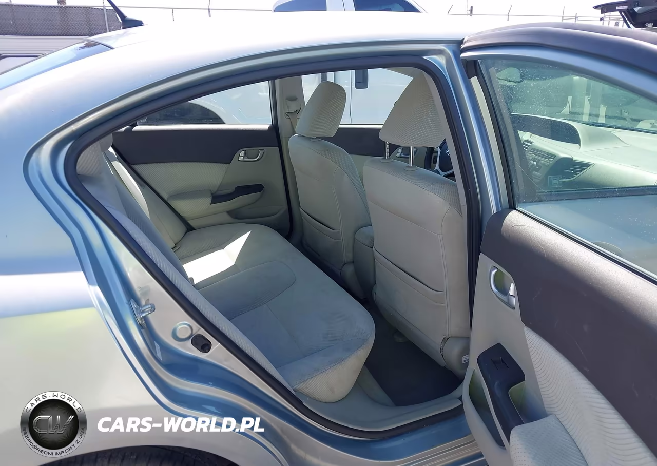 2012 Honda Civic Hybrid VIN:JHMFB4F25CS007716 - 8