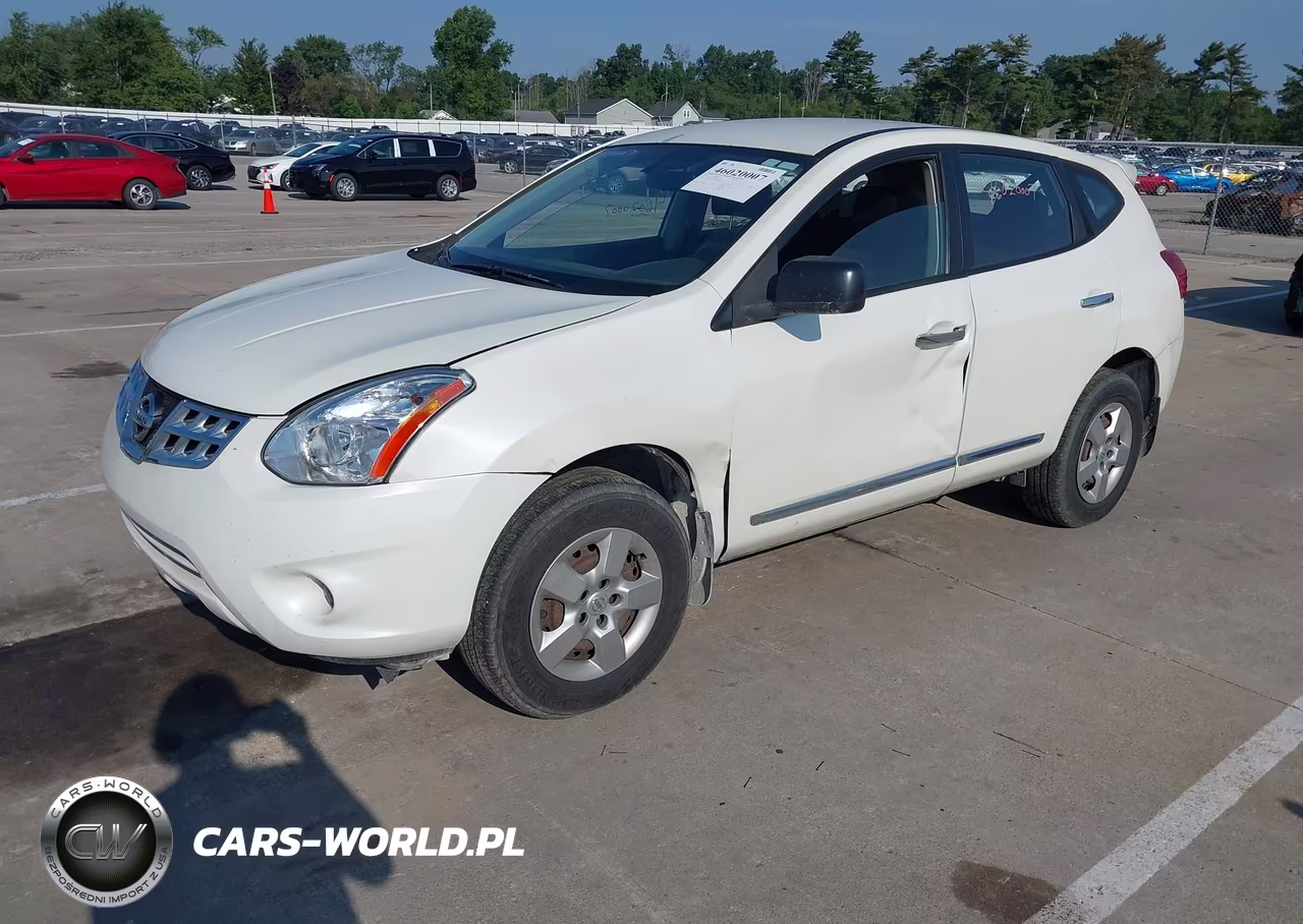 2013 Nissan Rogue S VIN:JN8AS5MV8DW118306 - 2