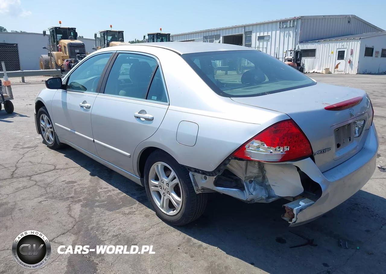 2007 Honda Accord 2.4 Se VIN:1HGCM56397A139615 - 3