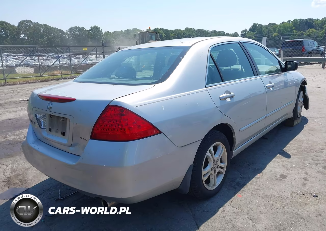 2007 Honda Accord 2.4 Se VIN:1HGCM56397A139615 - 4