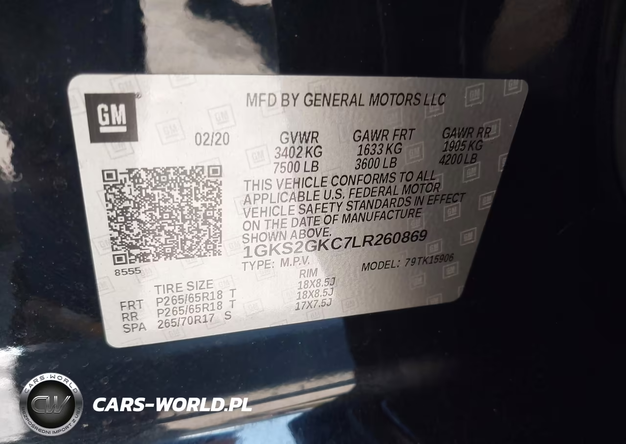 2020 GMC Yukon Xl 4Wd Slt VIN:1GKS2GKC7LR260869 - 9