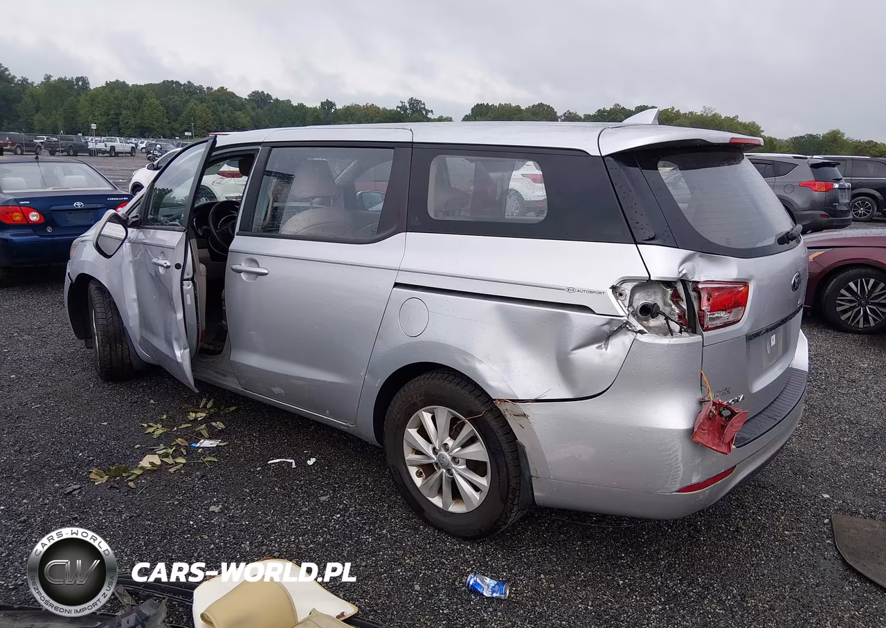 2016 Kia Sedona L VIN:KNDMA5C19G6181199 - 3