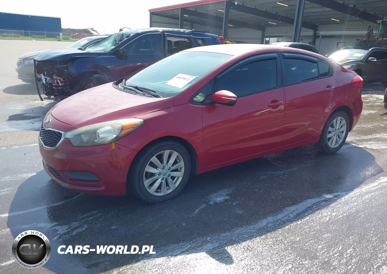 2014 Kia Forte Lx VIN:KNAFX4A65E5126586 - 2