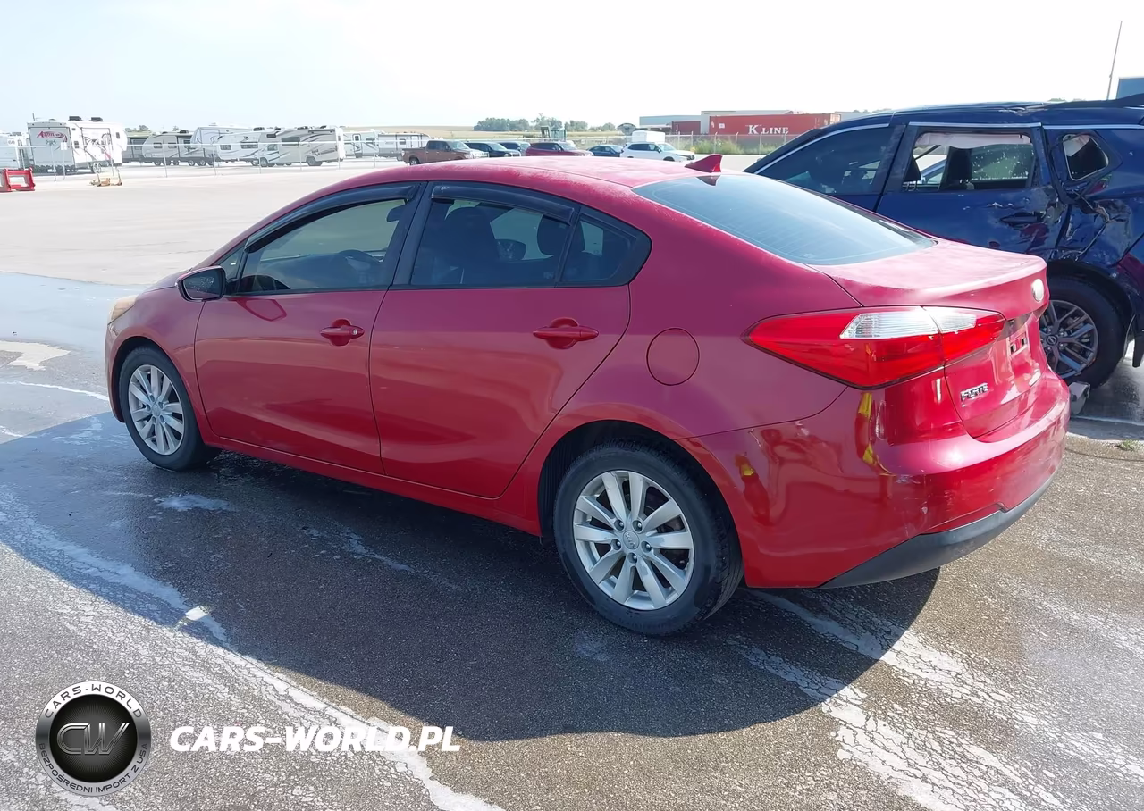 2014 Kia Forte Lx VIN:KNAFX4A65E5126586 - 3