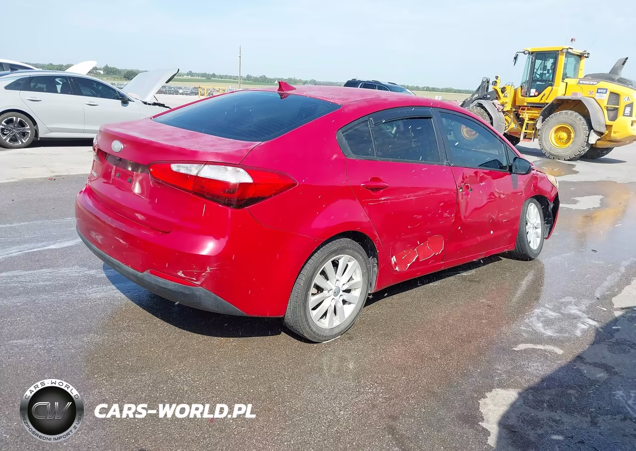 2014 Kia Forte Lx VIN:KNAFX4A65E5126586 - 4