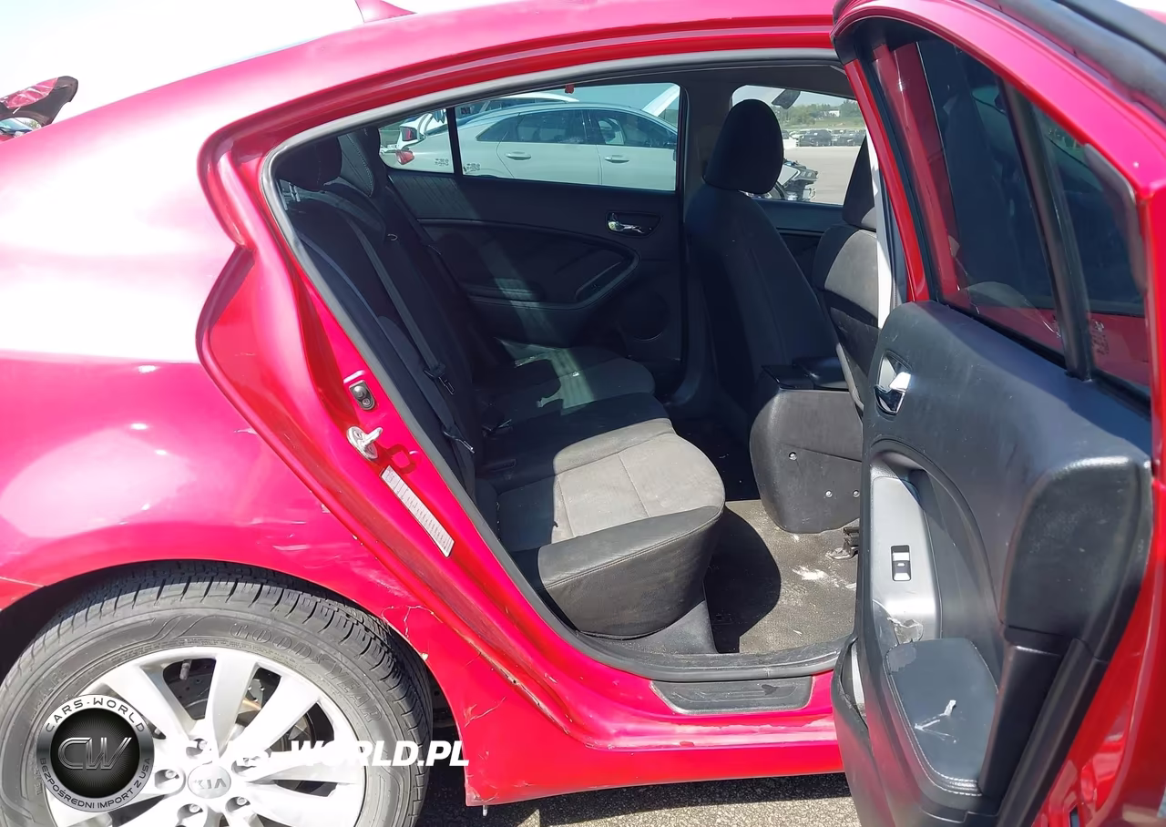 2014 Kia Forte Lx VIN:KNAFX4A65E5126586 - 8