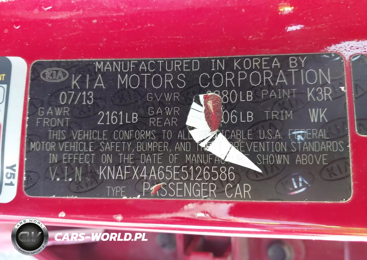 2014 Kia Forte Lx VIN:KNAFX4A65E5126586 - 9