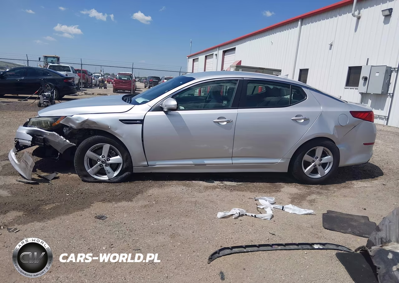 2014 Kia Optima Lx VIN:5XXGM4A73EG344949 - 14