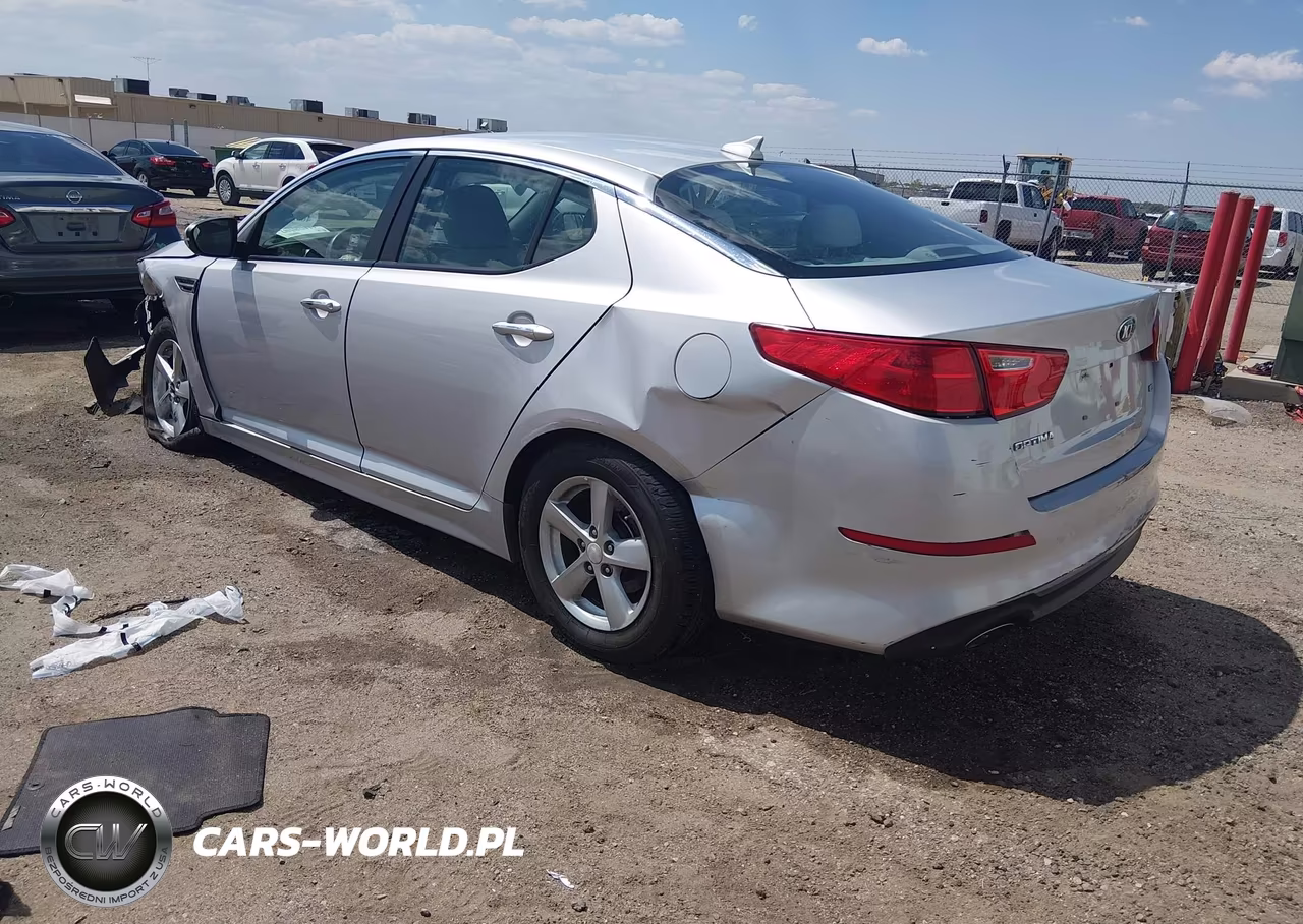 2014 Kia Optima Lx VIN:5XXGM4A73EG344949 - 3