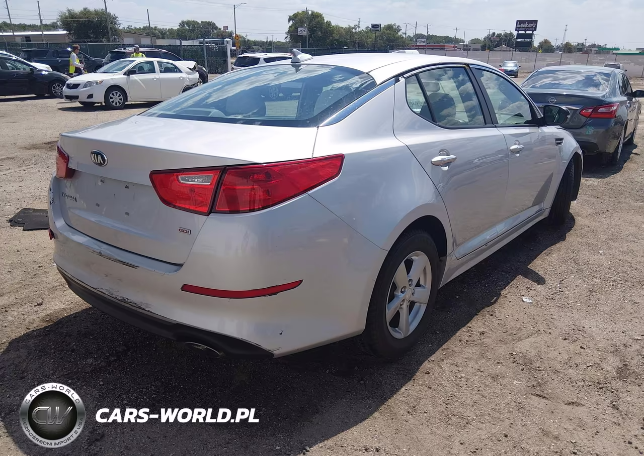 2014 Kia Optima Lx VIN:5XXGM4A73EG344949 - 4