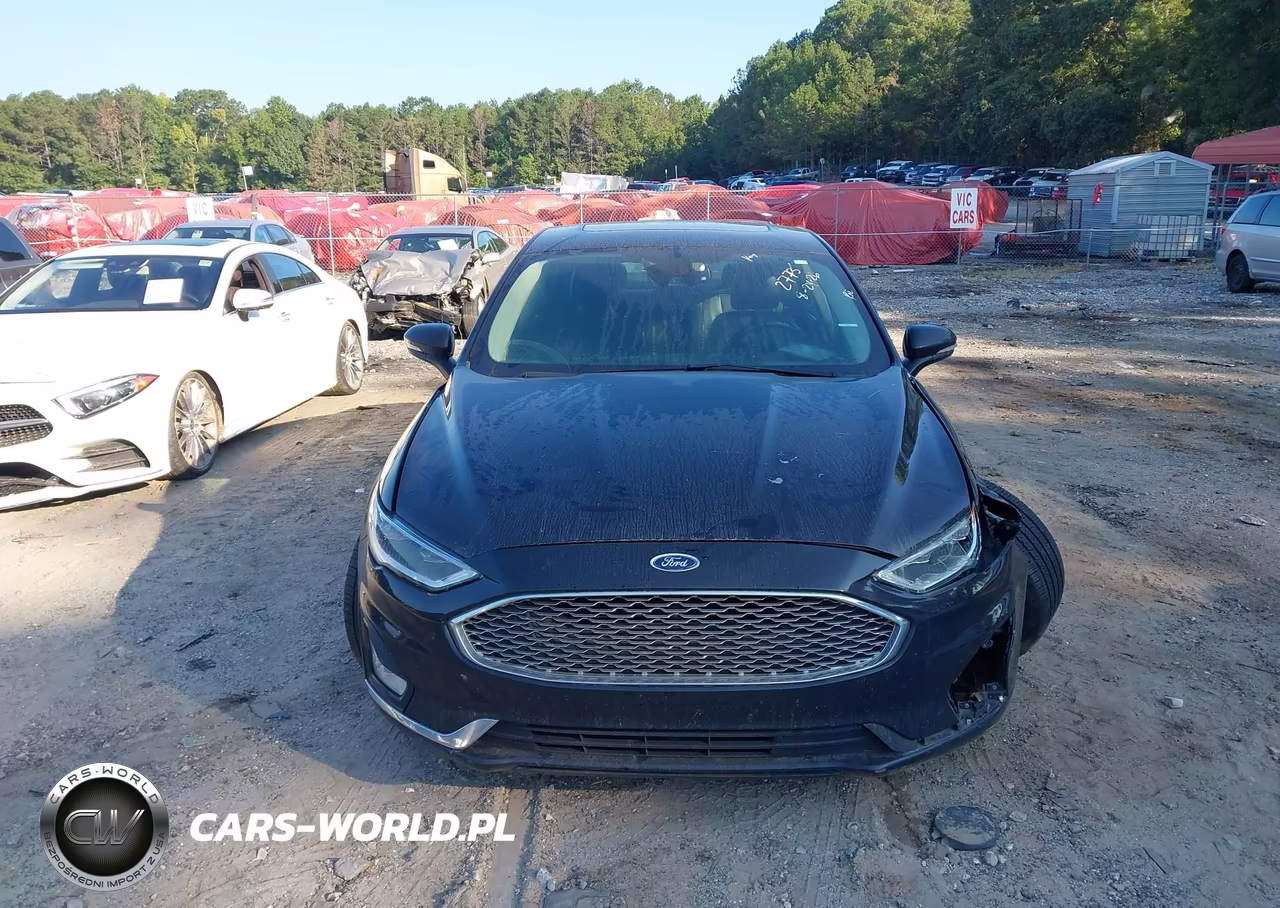 2019 Ford Fusion Titanium VIN:3FA6P0D9XKR263572 - 12