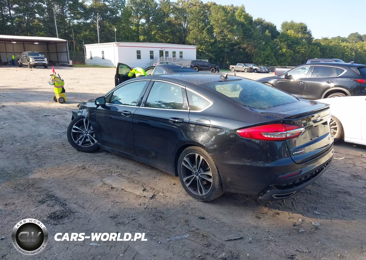 2019 Ford Fusion Titanium VIN:3FA6P0D9XKR263572 - 3