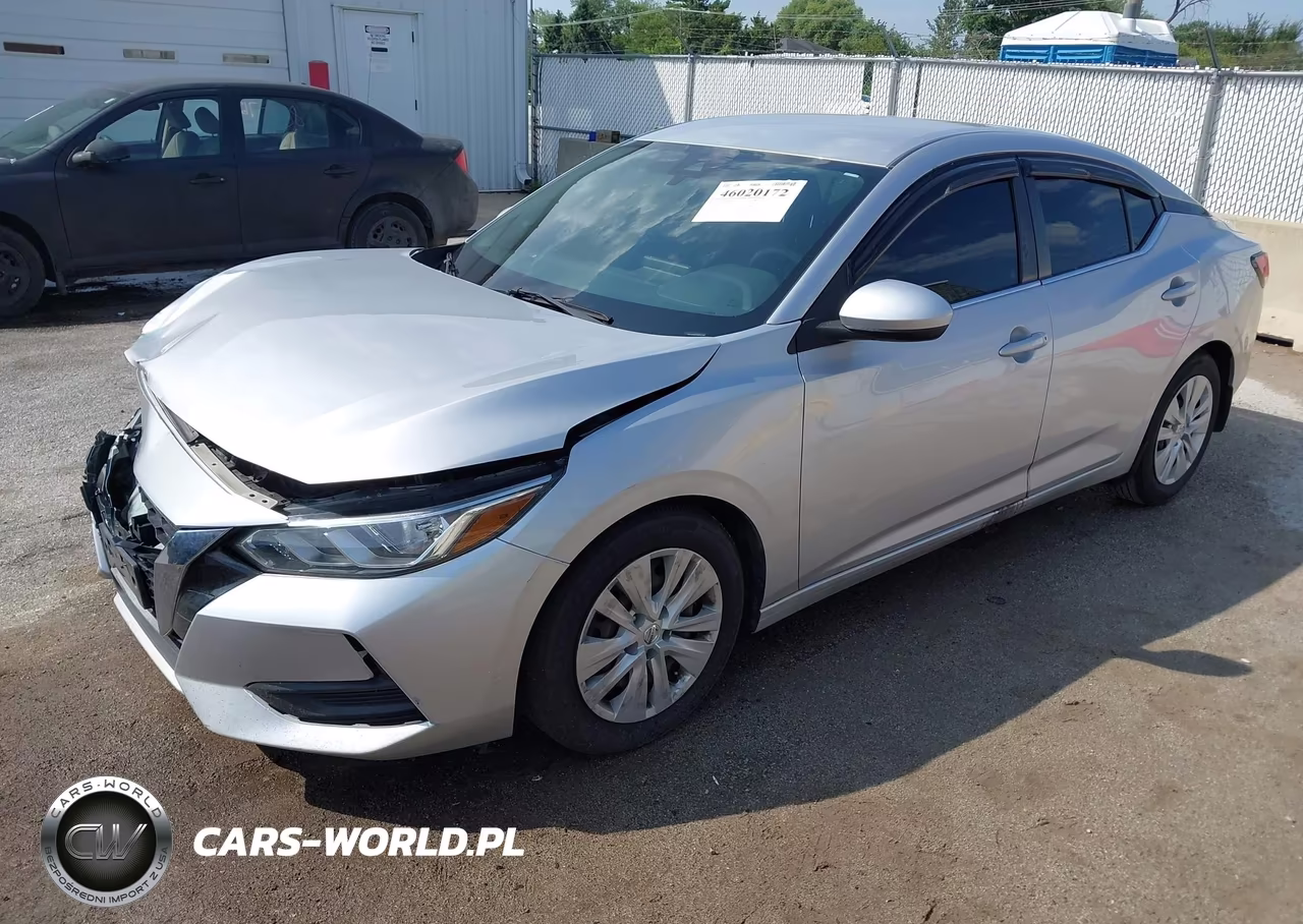 2021 Nissan Sentra S Xtronic Cvt VIN:3N1AB8BVXMY212473 - 2