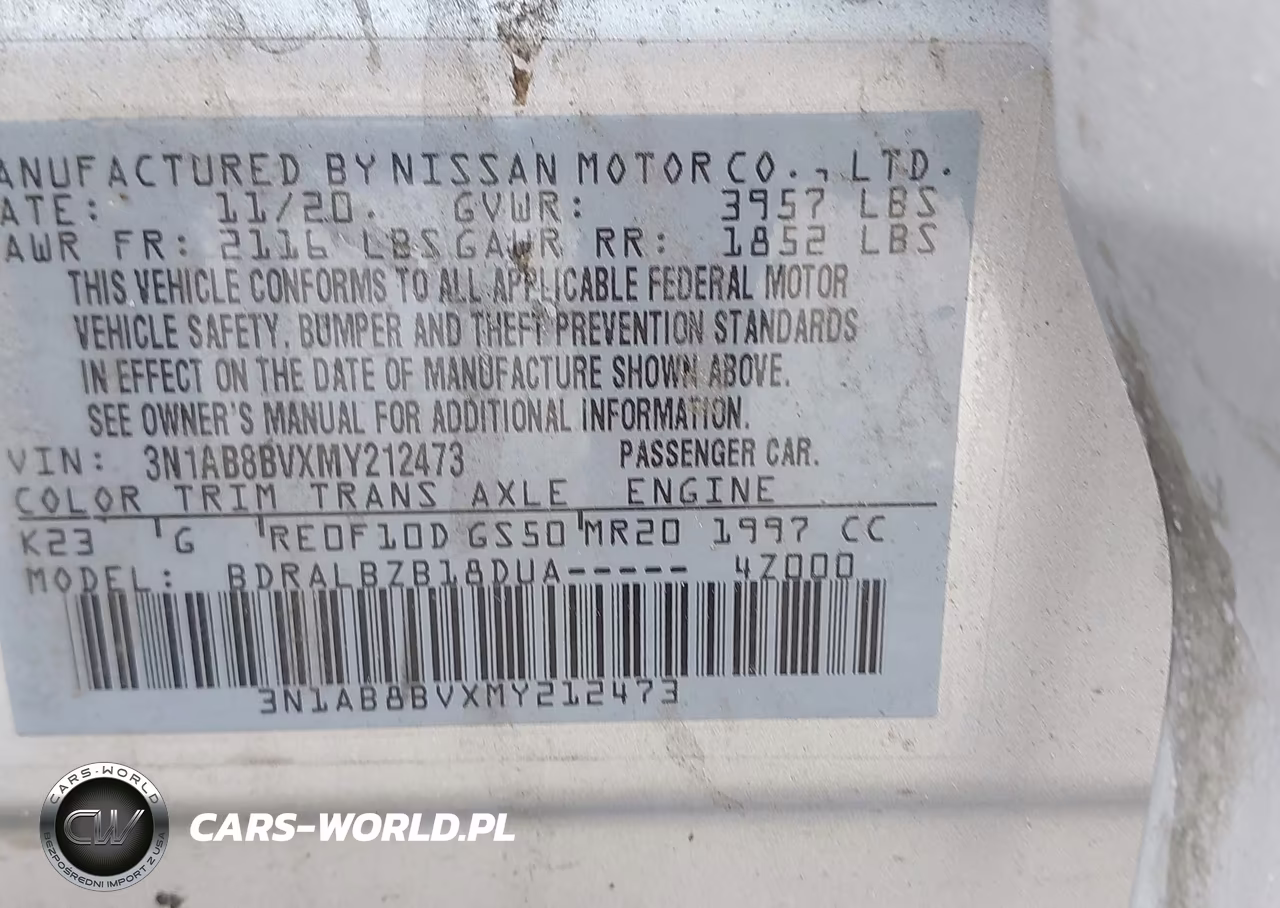 2021 Nissan Sentra S Xtronic Cvt VIN:3N1AB8BVXMY212473 - 9