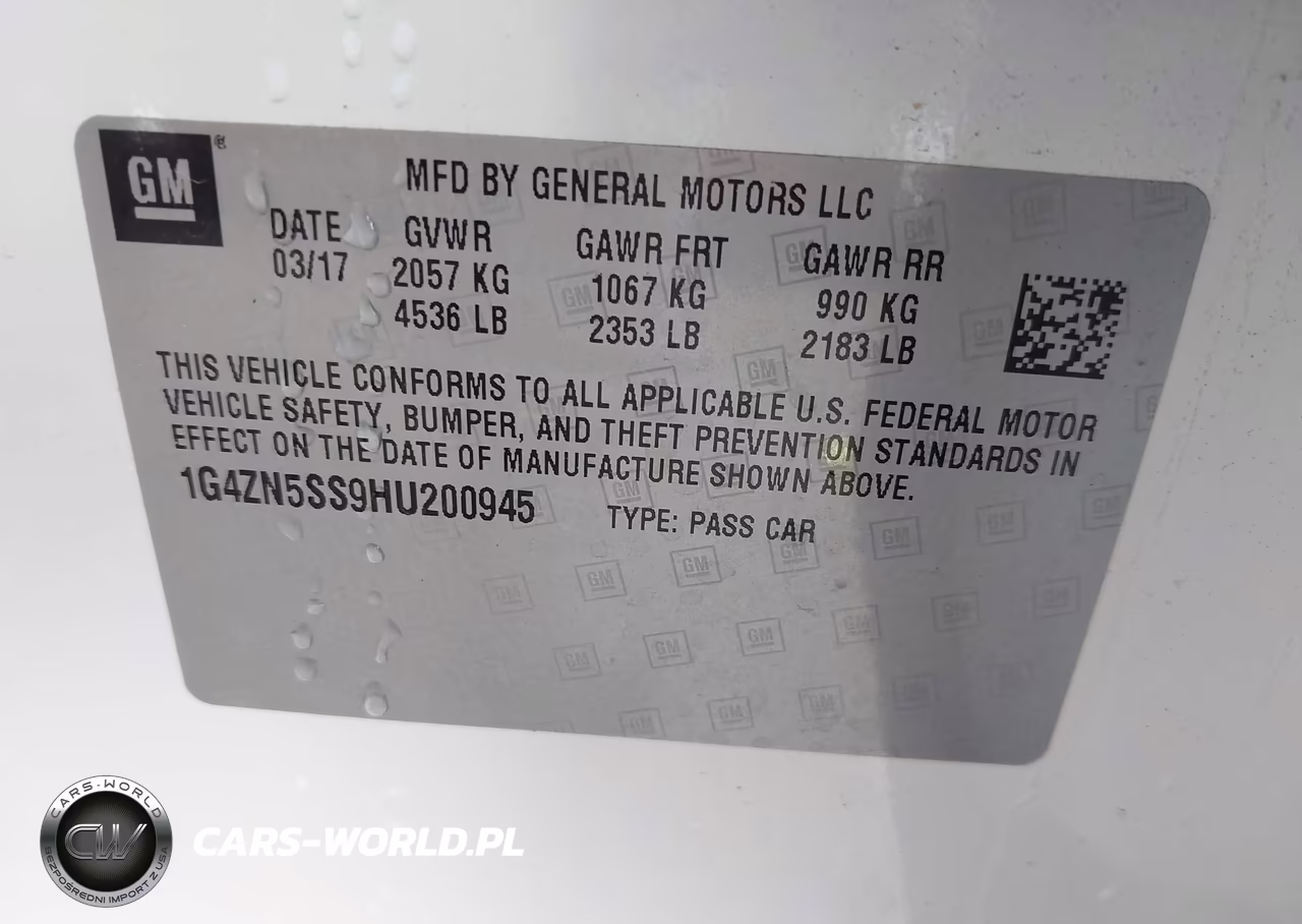 2017 Buick Lacrosse Preferred VIN:1G4ZN5SS9HU200945 - 9
