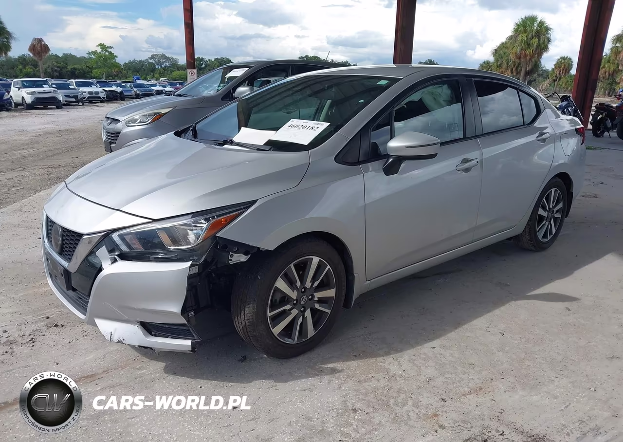 2020 Nissan Versa Sv Xtronic Cvt VIN:3N1CN8EV4LL814518 - 2