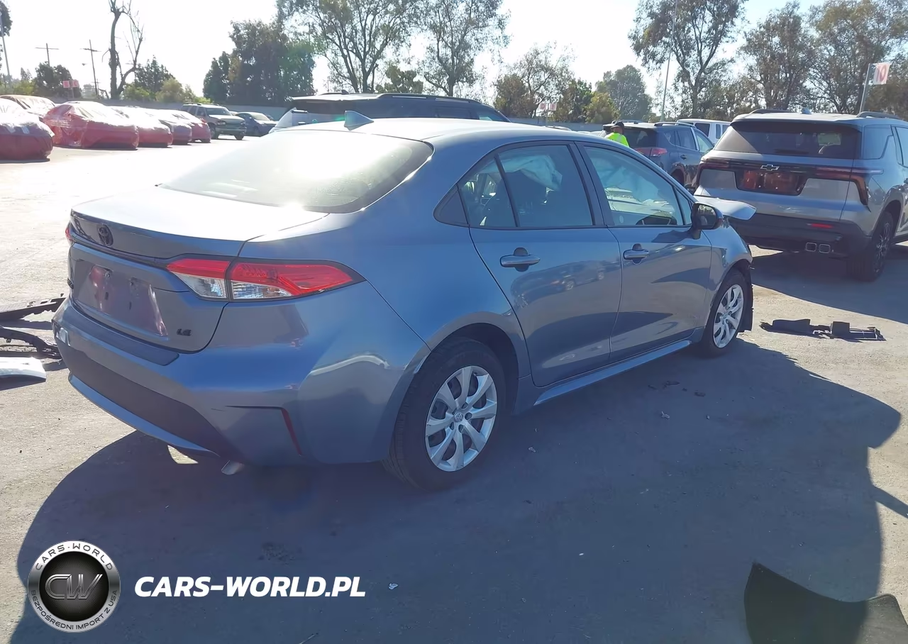 2022 Toyota Corolla Le VIN:JTDEPMAE3N3013530 - 4