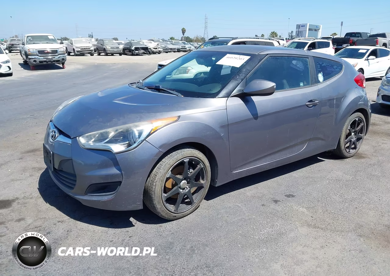 2012 Hyundai Veloster Base W-Black VIN:KMHTC6AD5CU029513 - 2