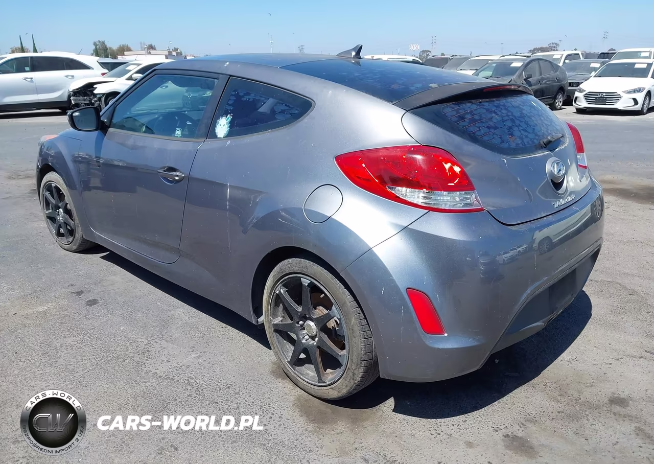 2012 Hyundai Veloster Base W-Black VIN:KMHTC6AD5CU029513 - 3