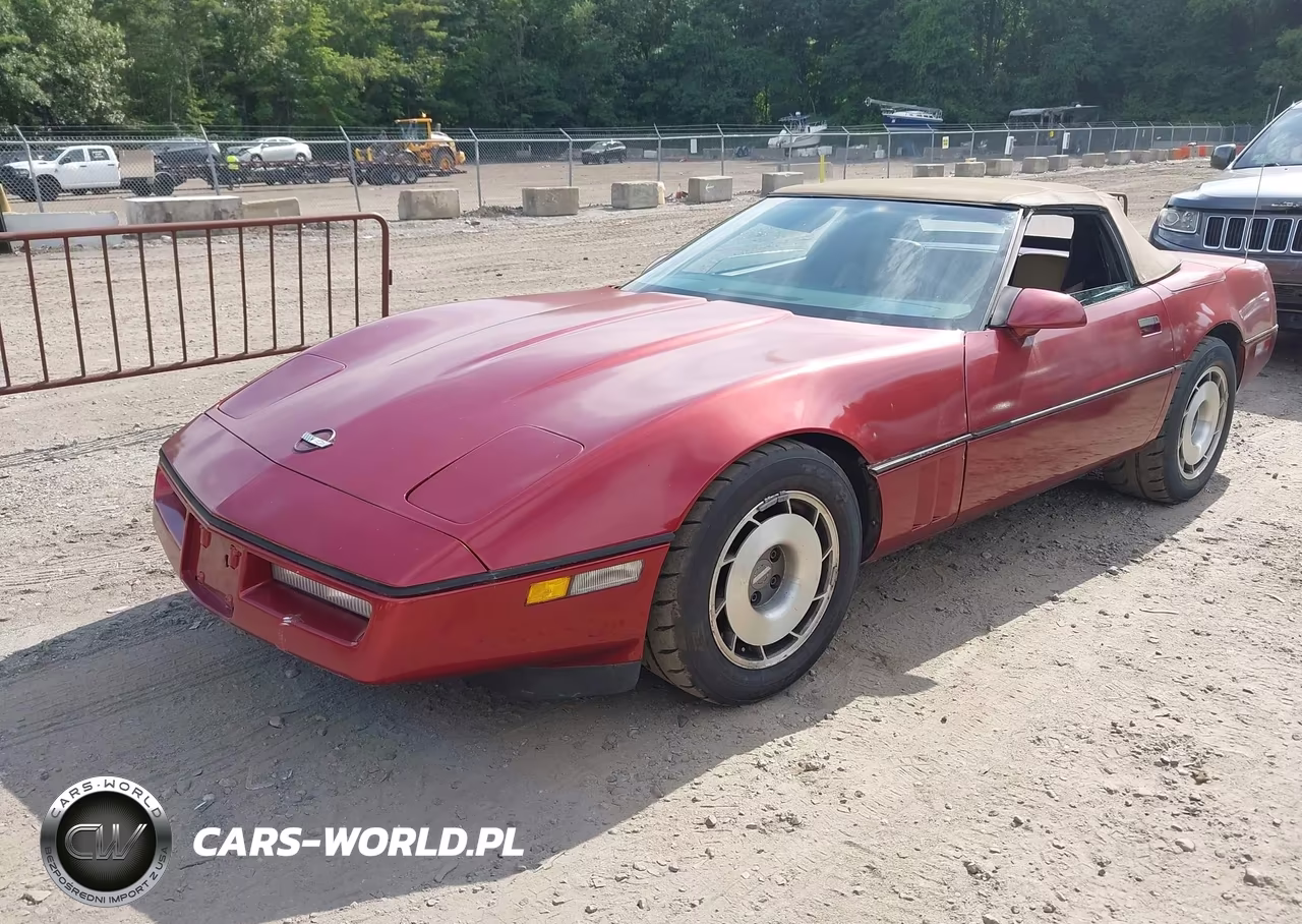 1987 Chevrolet Corvette VIN:1G1YY3189H5115642 - 2
