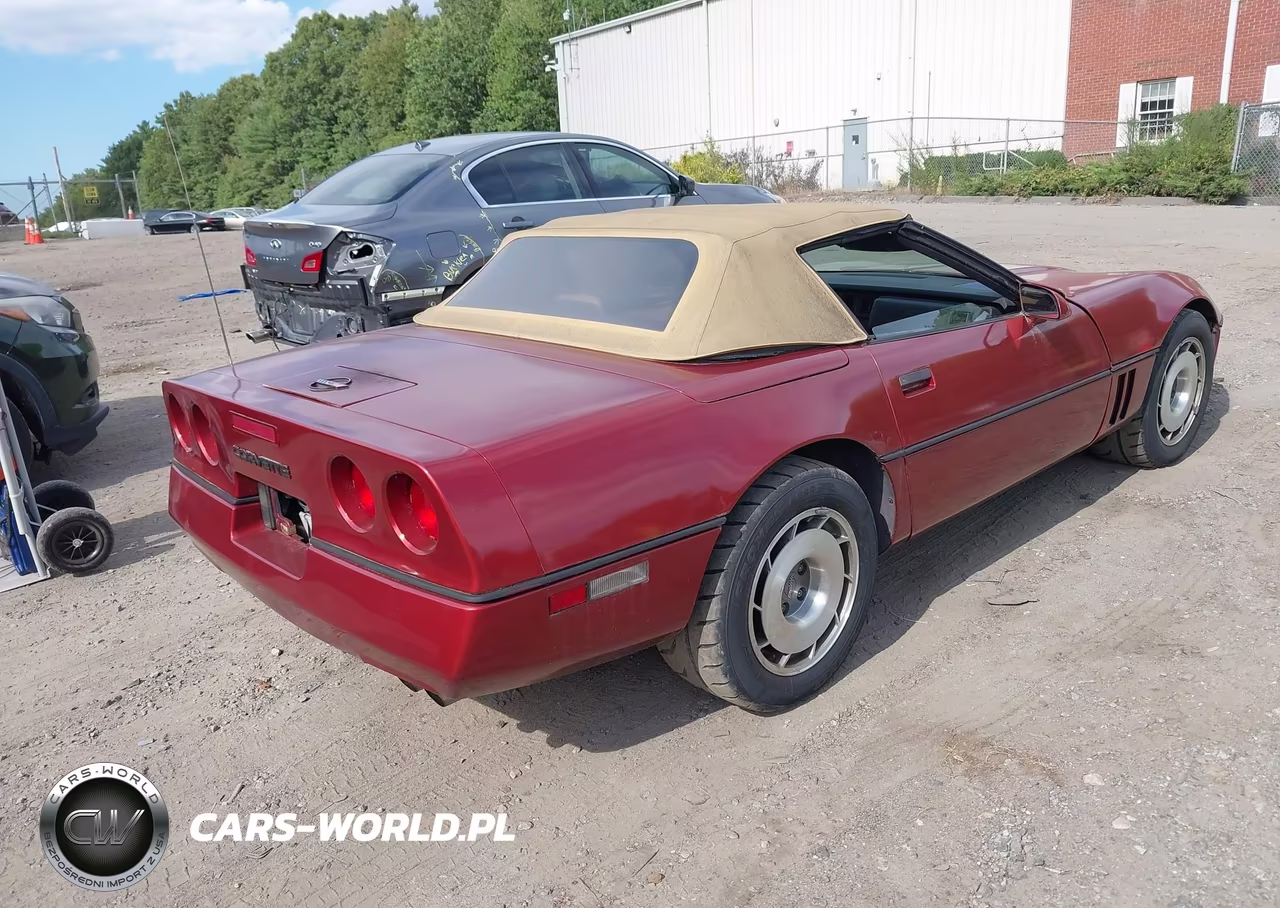 1987 Chevrolet Corvette VIN:1G1YY3189H5115642 - 4