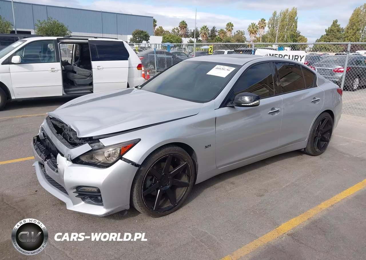 2016 Infiniti Q50 3.0T Premium VIN:JN1EV7AR8GM342797 - 2