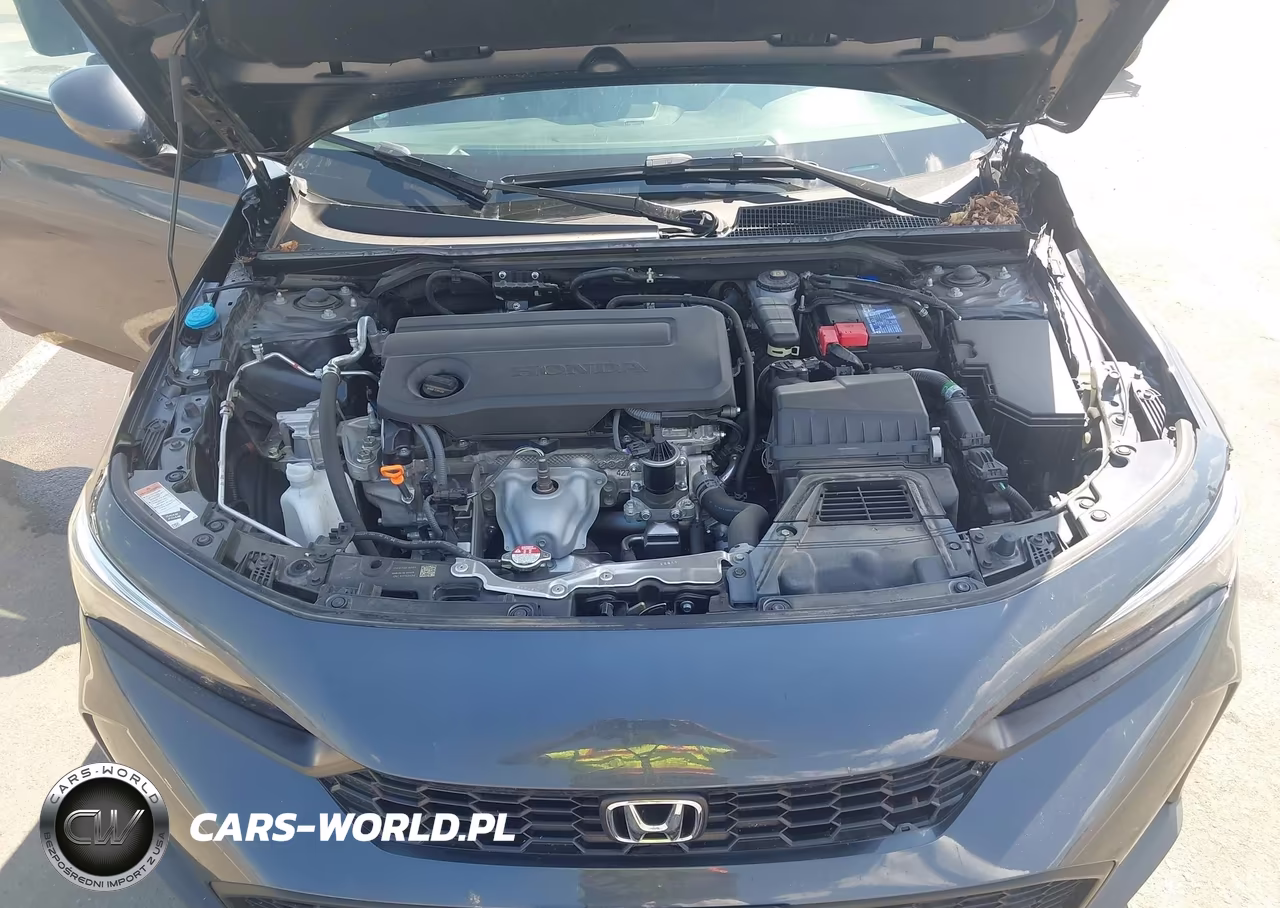 2025 Honda Civic Lx VIN:2HGFE2F22SH596194 - 10